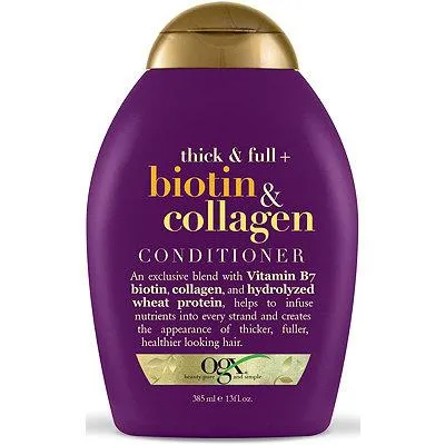 Dầu Xả Biotin & Collagen OGX Của Mỹ, 385ml, Không có vòi